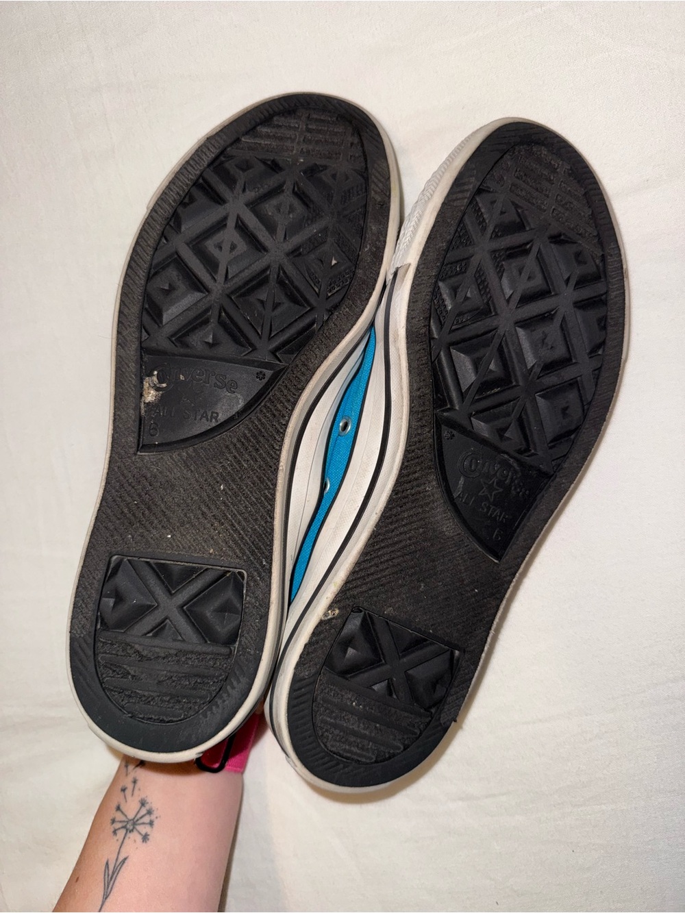 Blue Converse - Picture 3 of 4